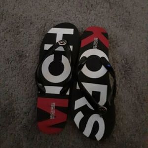 Michael Kors flip flops